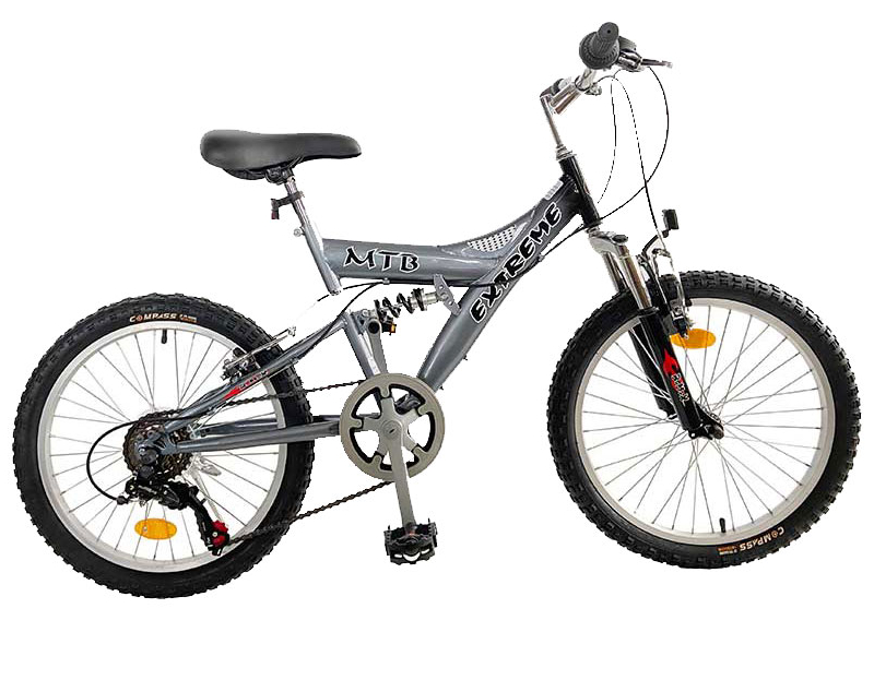 אופני הרים “20 6 הילוכים אפור BMX