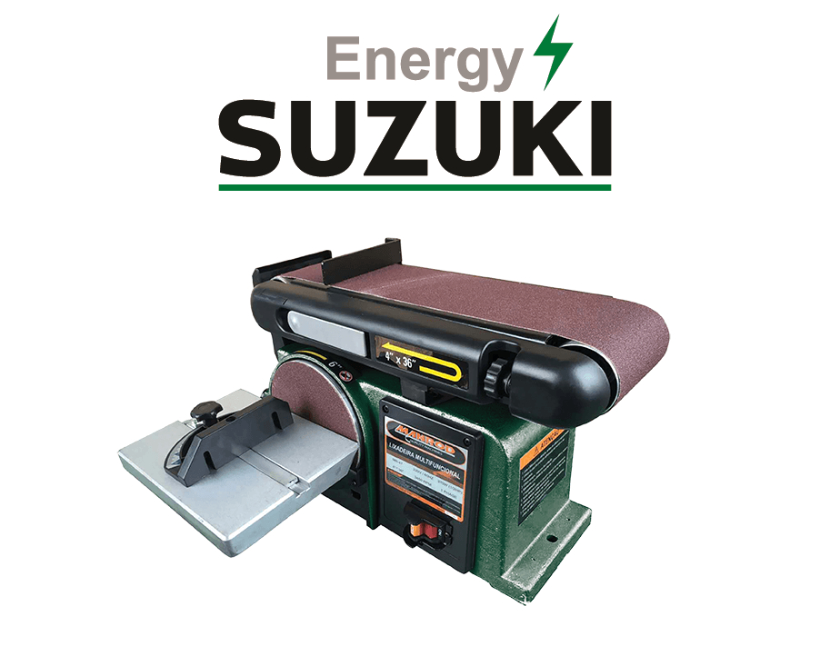 מלטשת סרט שולחן כולל צד 370W