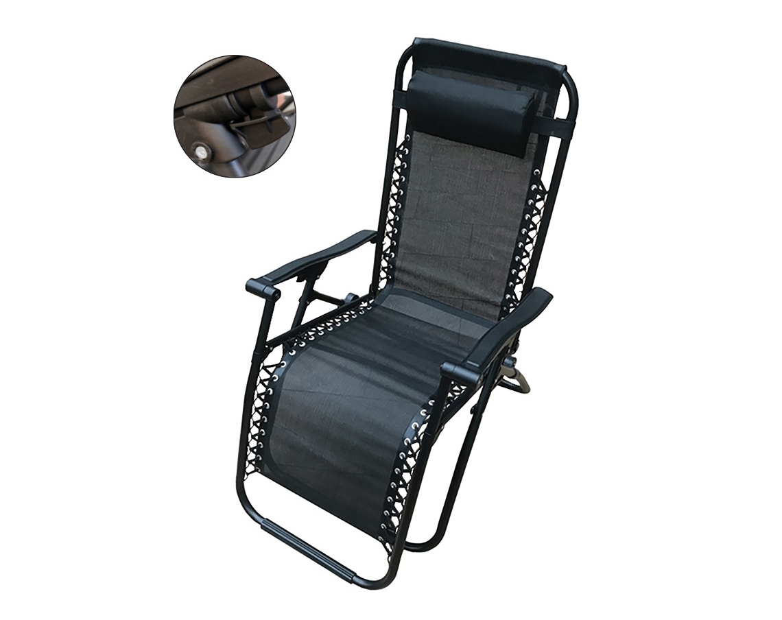 כיסא נוח משודרג עם 5 מצבים של נוחות  צבע שחור