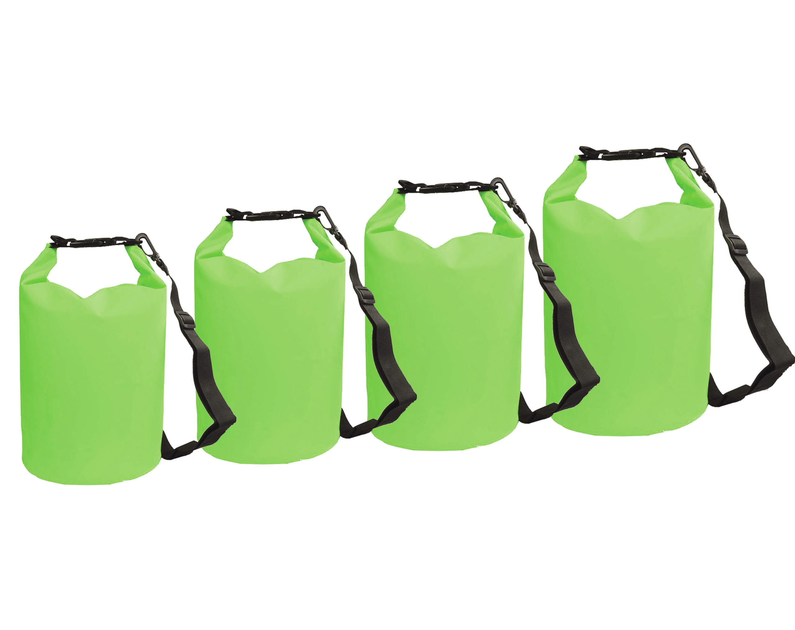 תיק מוגן מים ירוק 20 ל' 25/60 ס"מ DRY BAG